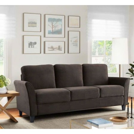 Life Coffee : Ghế Sofa Băng + Vải Màu Cà Phê